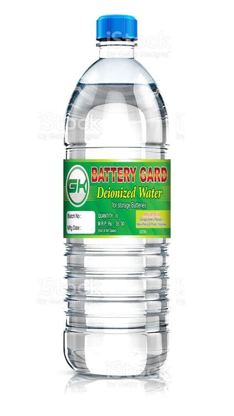 Green Distilled Water For Batteries Packaging Bottel At Rs 10 Litre