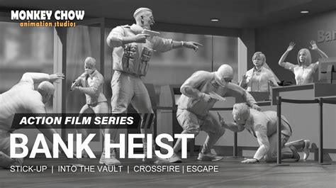 Bank Heist 3d Animation Iclone