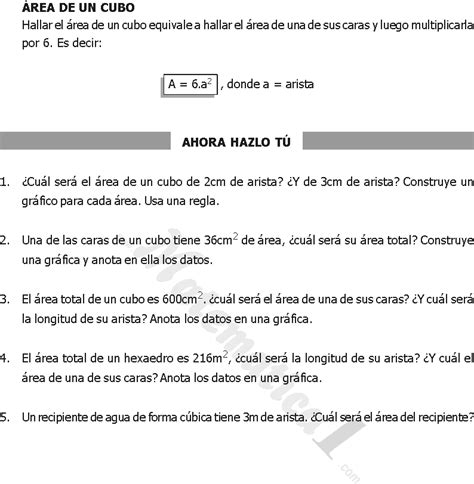 Areas De Figuras Geometricas Ejercicios De Geometria De Sexto De Primaria