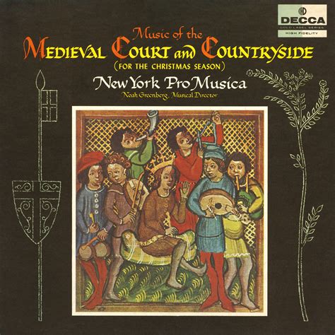 Music Of The Medieval Court And Countryside Russell Oberlin Deutsche