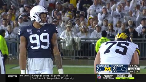 Michigan Vs Penn State 2019 Cfb Highlights Youtube