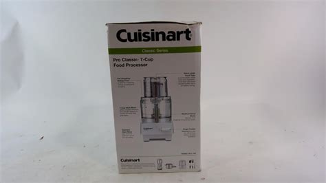 Cuisinart Pro Classic 7 Cup Food Processor Property Room