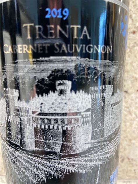 2019 Castello Di Amorosa Cabernet Sauvignon Trenta USA California