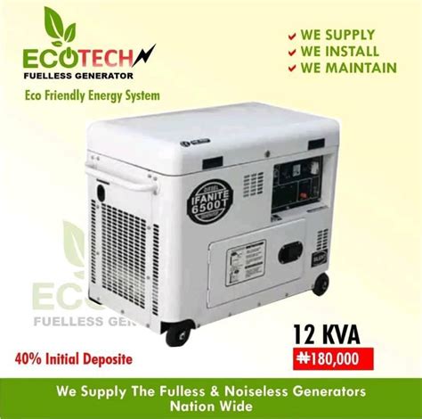 Ecotech Fuelless Generator Port Harcourt