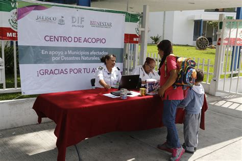 Dif Jalisco Abre Su Centro De Acopio Para Apoyar A Baja California Sur