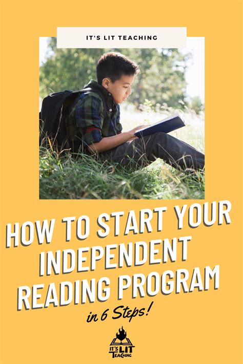 How To Start Your Independent Reading Program In 6 Steps It S Lit Teaching