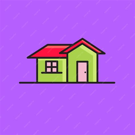 Premium Vector House Icon Design Illustration In Vector Style