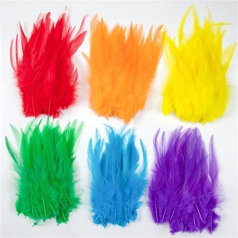 Натуральные куриные перья 4-6 дюймов Yueli feathers | AliExpress