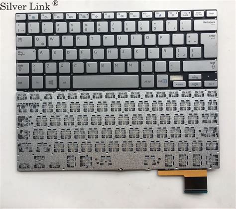 La Latin Keyboard For Samsung 730u3e Np730u3e 740u3e Np740u3e Sliver