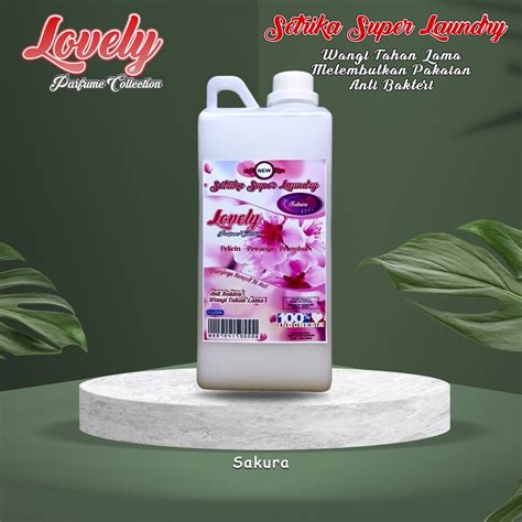 Jual Pewangi Pakaian Pelicin Setrika Aroma Sakura Lovely Super