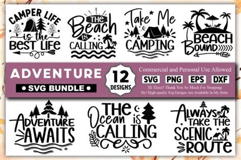 Adventure Svg Bundle Graphic By Svg House · Creative Fabrica