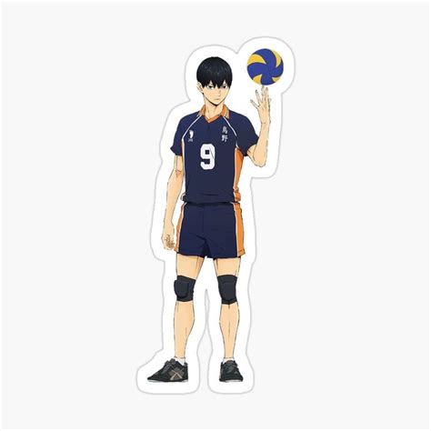 Haikyu Karasuno Kageyama Tobio Sticker By Yuennbunn Cute Stickers