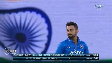 Virat Kohli 106 Vs Australia 25th Odi Hundred Highlights