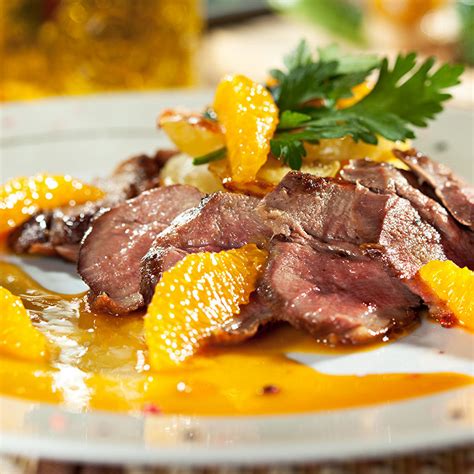 Recette Magret De Canard Lorange Au Miel Facile Rapide