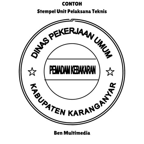 aturan bentuk  ukuran stempel dinas  wajib diketahui