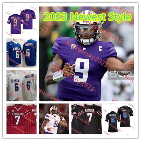 Michael Penix Jr Washington Huskies Sugarbowl Game Jersey Stitched