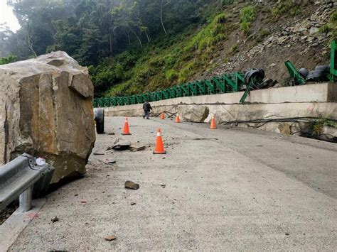 苗21線僅毛毛雨也落巨石 議員籲建置明隧道 生活 自由時報電子報