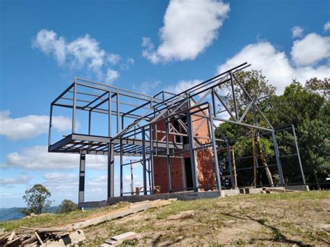 Casa Em Estrutura Met Lica Sany Estruturas Met Licas