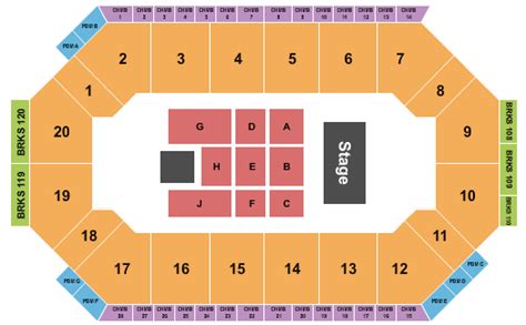 Dollar Loan Center Seating Chart & Maps - Henderson