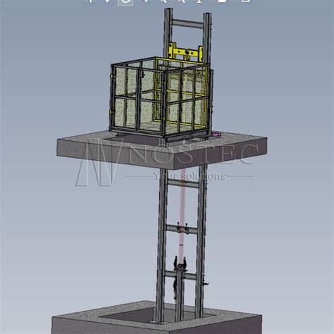 Small Cargo Lift Drawing In 2021 Lift Design Pallet Lift Cargo