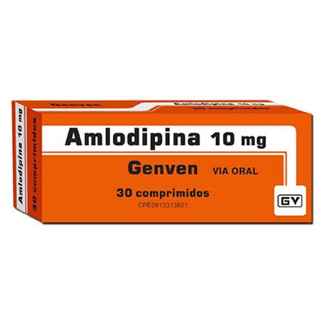 Sigo Amlodipina Comp 10mg X30 Genven