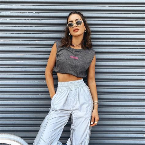 Styling Hack How To Turn Any Top Into A Crop Top Camila Coelho