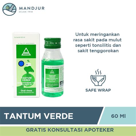 tantum verde oral rinse  ml apotek mandjur