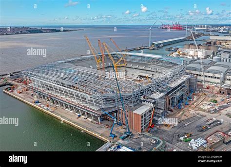 Liverpool, United Kingdom. 08.07.2023 Everton Football Club new Stadium ...