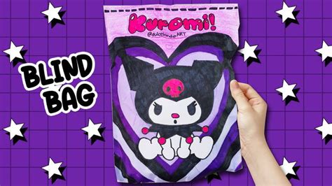 Asmr Video Unboxing Blind Bag Sanrio Theme Kuromi Blind Bags Mini