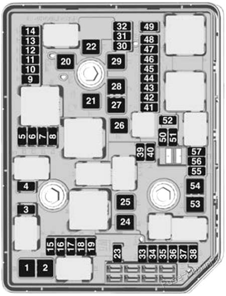 Fuse Box Diagram Holden Astra Bk