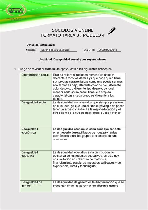 Formato Tarea 3 Modulo 4 S SOCIOLOGÍA ONLINE FORMATO TAREA 3 MÓDULO