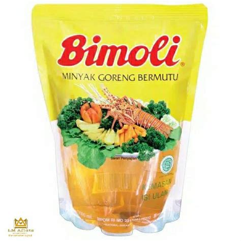 Jual Minyak Goreng Bimoli Pouch Liter Shopee Indonesia