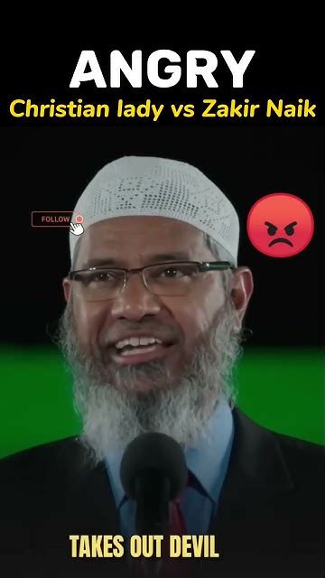 Angry Christian Lady Vs Dr Zakir Naik Drzakirnaik Islamicstatus Youtube