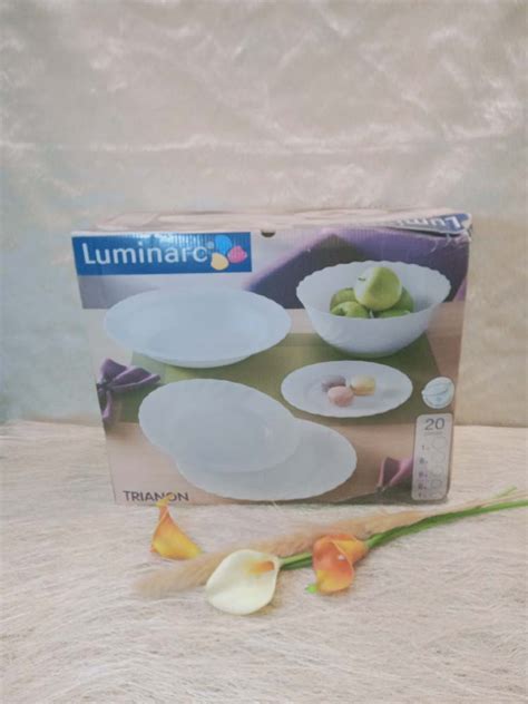 Luminarc Trianon 20 Pc Dinner Set Curate