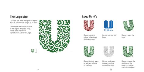 Unilever Sustainability Style Guide Images Behance