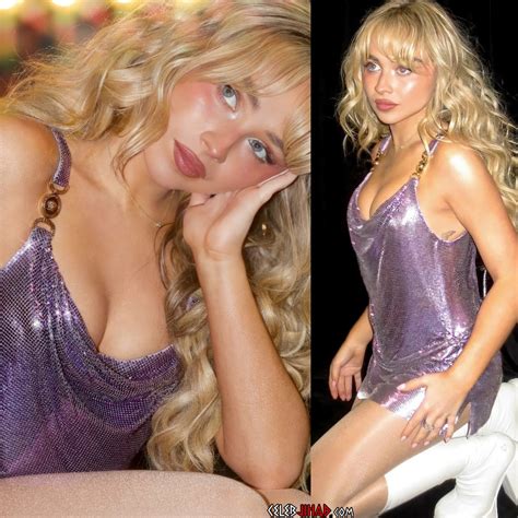 Sabrina Carpenter Nude Nips Out In Public For The First Time