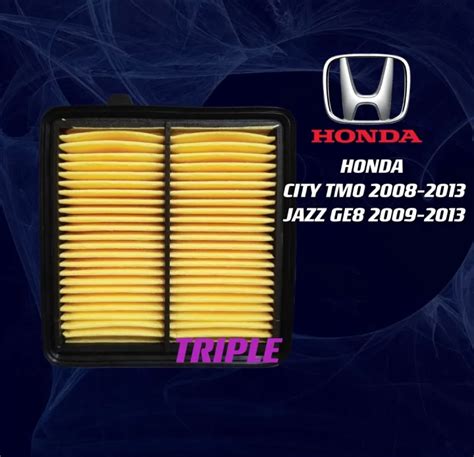 Air Filter Honda City Tmo 08 13jazz Ge809 13 Lazada