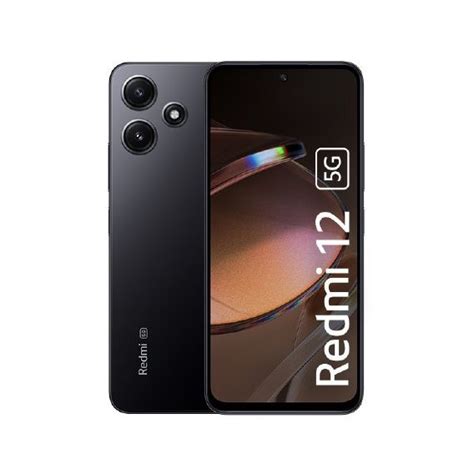 Смартфон Xiaomi Redmi 12 5G 4/128GB Midnight Black (Global, NFC) купити ...