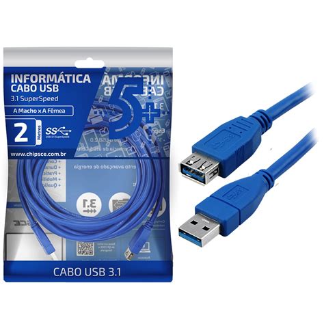 Cabo Extensor Usb M Macho X F Mea Gbits Metros