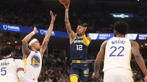 Ja Morants Legend Grows As Memphis Grizzlies Tie Warriors Series Game 2