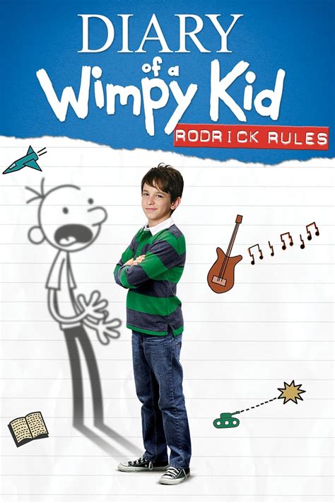 Diary Of A Wimpy Kid Rodrick Rules 2011 Posters — The Movie