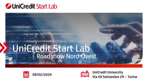 Unicredit Start Lab Parte Da Torino Starthub Torino