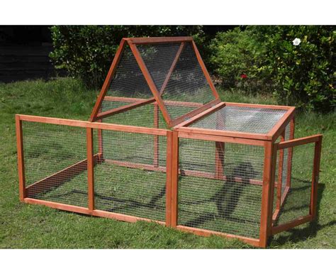 YES4PETS Large Chicken Coop Run Guinea Pig Cage Villa Extension Rabbit