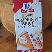 Amazon McCormick Pure Pumpkin Pie Spice Blend Extract 1 Fl Oz