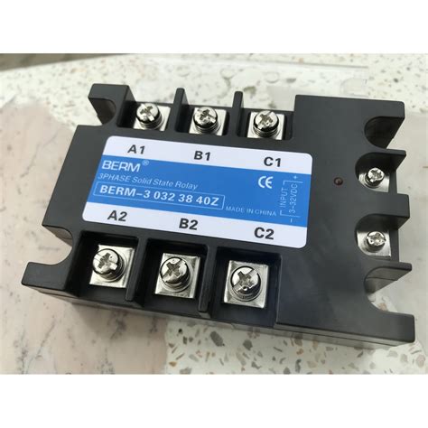 Ssr Solid State Relay Phase Dc Control Ac Ac