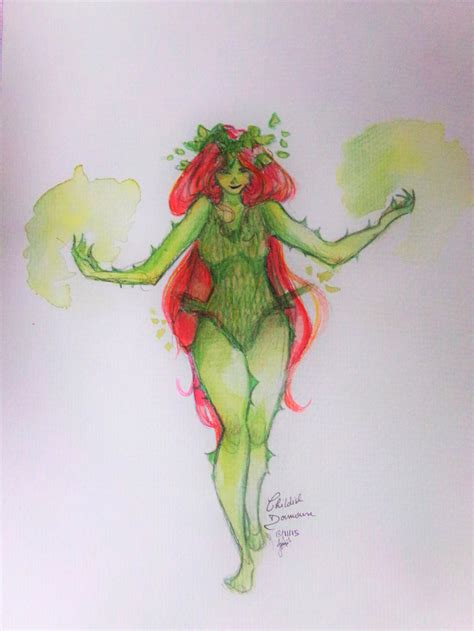 Poison Ivy fanart [DC Comics - Batman] by Welnia on DeviantArt