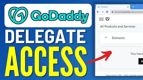 How To Give Developer Access Delegate Access On Your Godaddy Domain