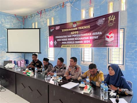 Bimbingan Teknis KPPS Pemungutan Dan Perhitungan Suara Pemilu Tahun