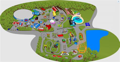 Santa's Village AZoosment Park Map and Brochure (2024 - 2022 ...