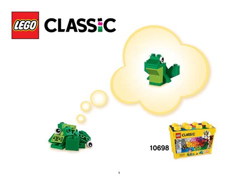 Lego 10698 LEGO® Large Creative Brick Box Instructions